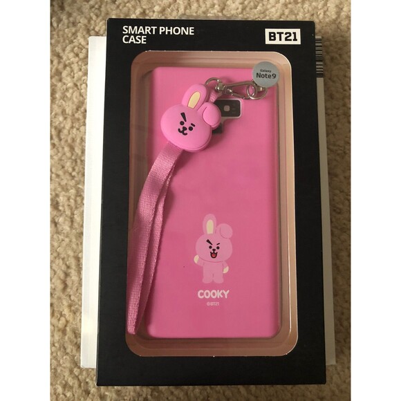 BT21 Smart Phone Case: Cooky Galaxy Note 9 KPOP Jungkook - Picture 1 of 6